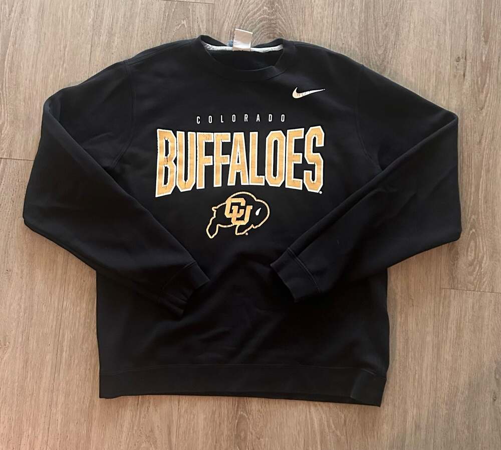 Nike Colorado Buffaloes Crewneck Sweatshirt Size M